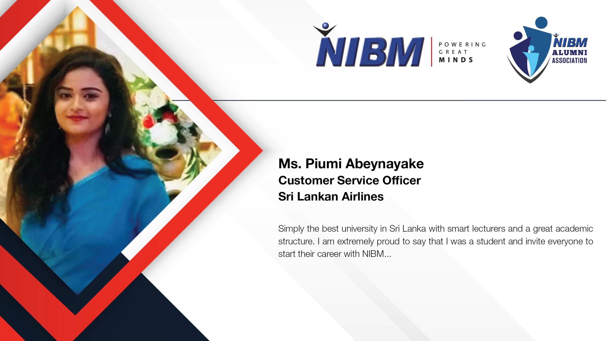 NIBM Alumni